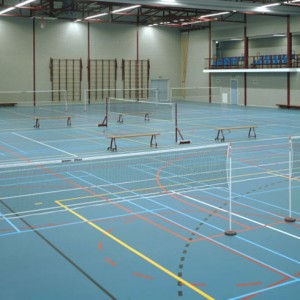 Aukštos kokybės badmintono tinklelis sporto treniruotėms