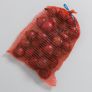 Raschel net bag for vegetables and fruits