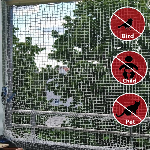Easy-to-install Balcony Safety Net For Fall Protection Featured Image