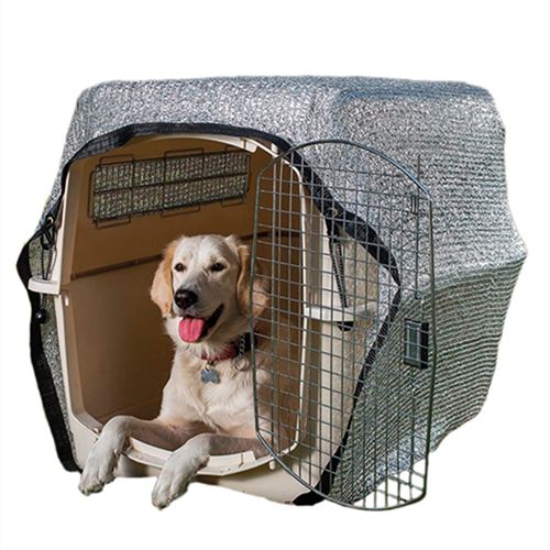 Anjing Cage Aluminium Shade Net Sun Protection / Suhu konstan