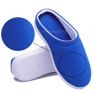 Սպորտային կոշիկներ 100% պոլիեսթեր տրիկոտաժե 3D Spacer օդային ցանց գործվածք