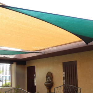 Parasol de vela de tela solar gardenline para cochera para uso en exteriores