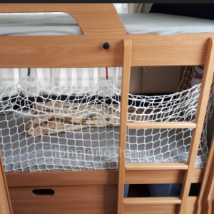 Bed Safety Net Protects Children From Falls From Heights