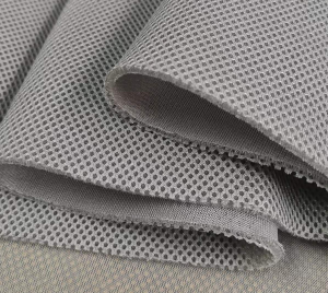 3d Air Spacer Sandwic Air Mesh Warp Knitted Fabrics untuk Upholsteri Kereta
