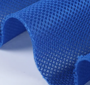 Tela de malla sándwich de capa de aire espaciadora 3D hecha punto deformación personalizada