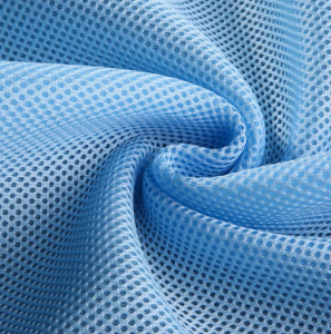 ຕາຫນ່າງອາກາດ 3d breathable, air spacer knitting fabric 100% polyester sandwich net fabric