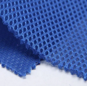Polyester Knitting 3D Spacer Air Mesh Npuag Rau Nkawm Khau/Pom