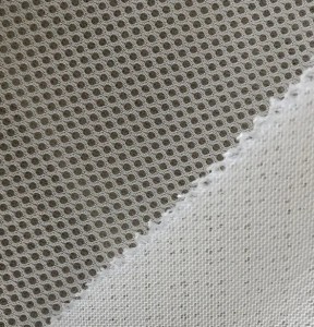 100% Polyester 3D Air Mogal Fabric Sandwich Spacer Stuth airson bobhstair