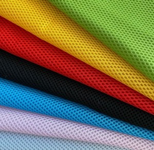 100% Polyester 3D Air Mesh Fabric Sandwich Spacer Fabric para sa Mattress