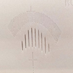 Breathable thin three-layer fabric / jacquard fabric for woven sneaker uppers and more