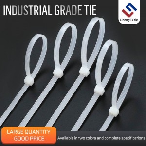 Hight Quality Nylon Cable Ties, PA 66 Cable Zip Tie, Nylon Ties
