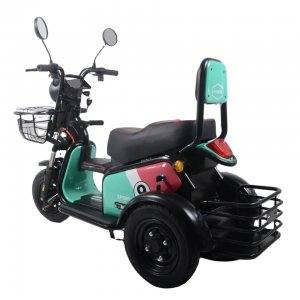 Venda quente novo modelo de triciclo elétrico de três rodas para idosos