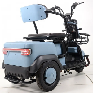 High Performance Cargo 3 Wheels Elderly Electric Tricycle