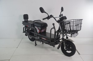 Elektrikli motosiklet scooter teslimat gıda 1000w yüksek hızlı
