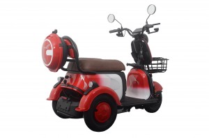 Bag-ong Pagprodyus og Electric Tricycle para sa 2 ka Hamtong 500w Motor Lead acid nga baterya