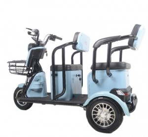 Scooter elettrico del triciclo elettrico a tre ruote progettato piacevolmente con una buona pittura per uso familiare
