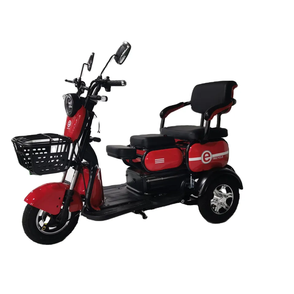 Adult Tricycle Electric 3 Seat Bikes Electric Tricycles 3 Wheel 48V Tricycles 3 Wheel Electric