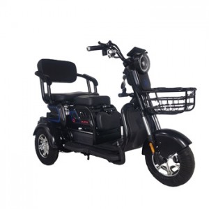 Triciclo eléctrico de la vespa eléctrica del triciclo eléctrico de tres ruedas diseñado para requisitos particulares con tres asientos para los adultos