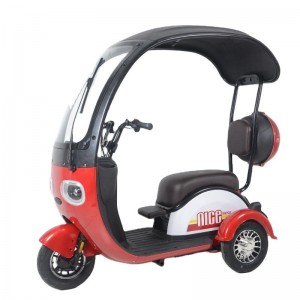 Newly Designed Cheap Three Wheel Electric Tricycle Electric Tricycle With Roof