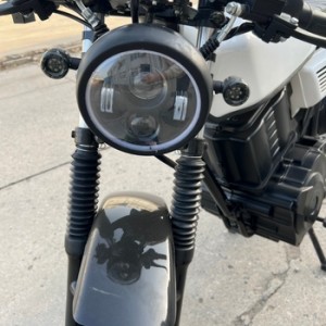 Retro Motorize Electric Bike Ebike Electric Scooter misy seza roa ho an'ny olon-dehibe