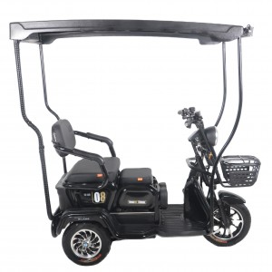 China Manufacturer Solar Energy Electric Tricycle with Solar Panels