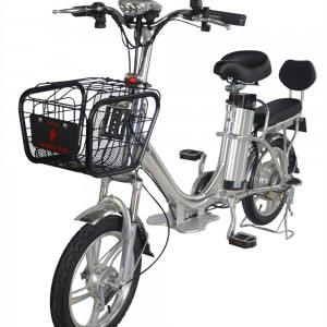 Bicycle Small America mankany amin'ny varavarana miforitra Batterie Ithium ray aman-dreny-zanaka bisikileta elektrika miaraka amin'ny zaza