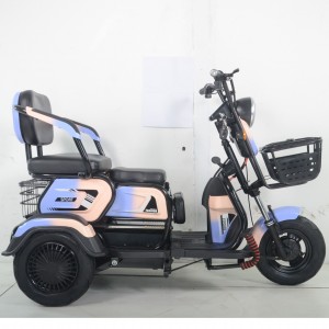 Hot Sale New Cheap Three Rota Electric Tricycle Wholesale High Quality Electric Tricycle Tuk Tuk For Adults Use