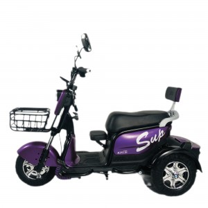 Tricycles électriques personnalisés OEM à vendre, bon tricycle électrique à trois roues pour adultes, Tricycle électrique alimenté par batterie