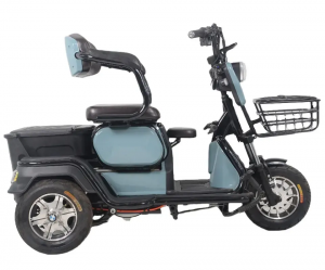 Triciclos elétricos de passageiros triciclos motorizados scooter elétrico carruagem semi-fechada