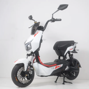Durable and cheap two wheeled 350W adult electric motorcycle electric scooter carbon steel frame
