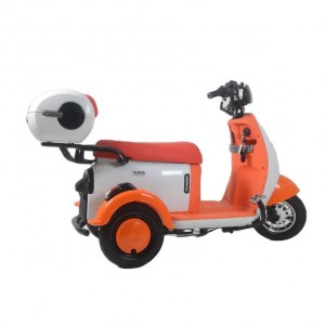 Prodajni električni tricikl za 2 odrasle osobe 500 W motorna olovna baterija