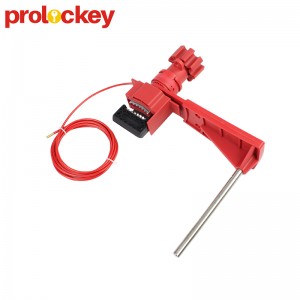 Universal Valve Lockout with Arm and Cable UVL05