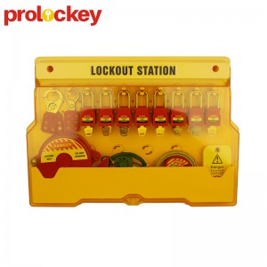 Yhdistelmä ABS Lockout Tagout Station LS03