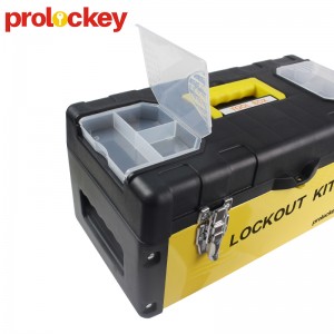Plastic PP Maintenance Lockout Tool Box PLK11