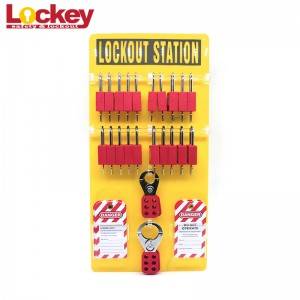 Kombinatioun Padlock Lockout Station Board LK13