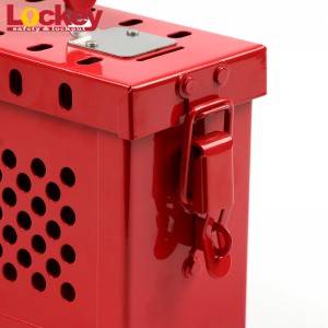 Fanaterana vaovao ho an'ny China Safety High Capacity Group Lockout Portable Kit Box