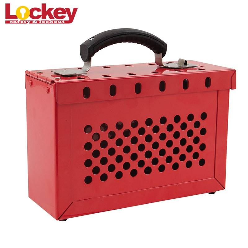 China Good quality Lockout Tagout Bags – Portable Steel Safety Group Box LK01 – Lockey factory and manufacturers Lockey