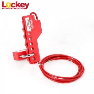 Factory Price China Prolockey Brand Steel PA Multipurpose Handle Type Cable Lockout