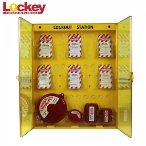ສະຖານີ Loto Lockout Kit ຄວາມປອດໄພປະສົມປະສານຂະຫນາດໃຫຍ່ LG15