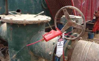 Lockout tagout isolasi