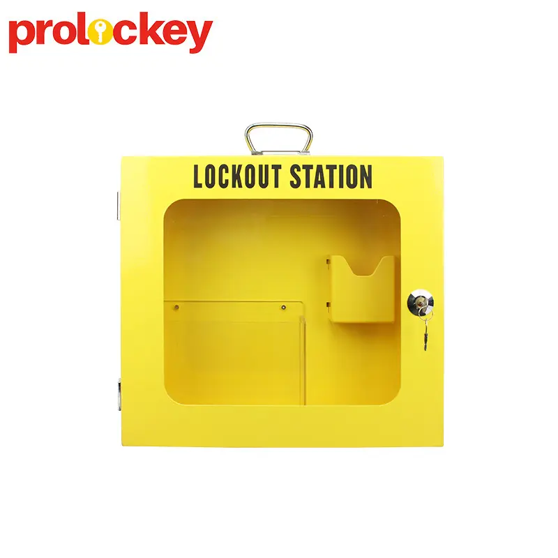 Բարձրացրեք աշխատավայրի անվտանգությունը մեր հատուկ OEM Loto Metal Padlock Station LK43-ի միջոցով