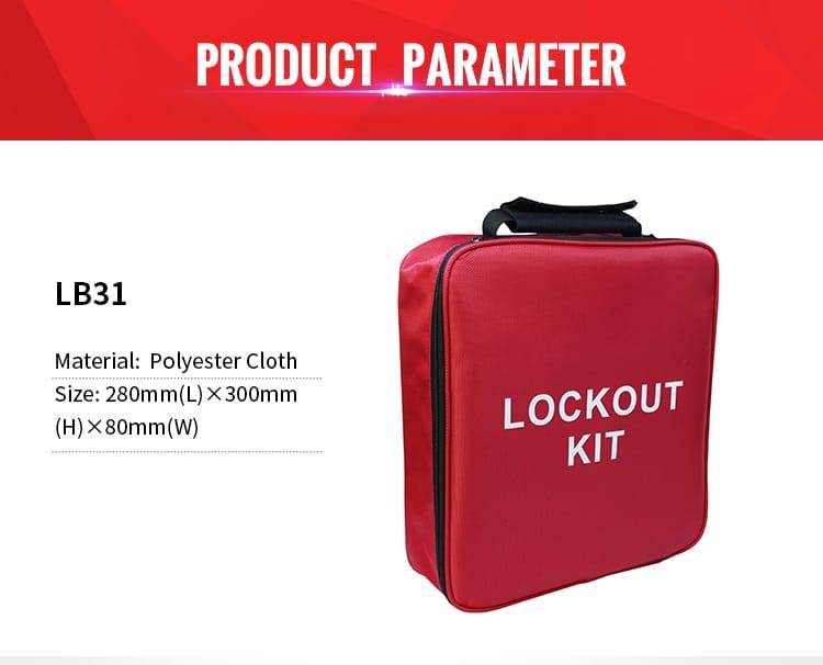China Lockey Safety Pouch Lockout Bag Tagout LB31 factory manufacturers | Lockey