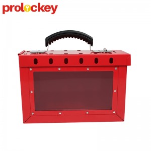 China Mini Portable Steel Safety Lockout Box සඳහා නොමිලේ සාම්පලයක්