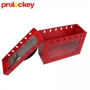 គំរូឥតគិតថ្លៃសម្រាប់ China Mini Portable Steel Safety Lockout Box