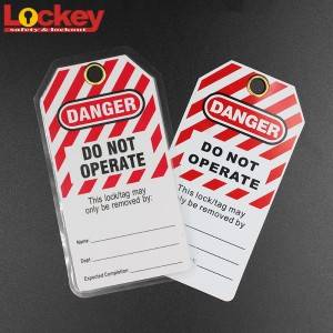 Do Not Operate Safety Warning Tag LT22