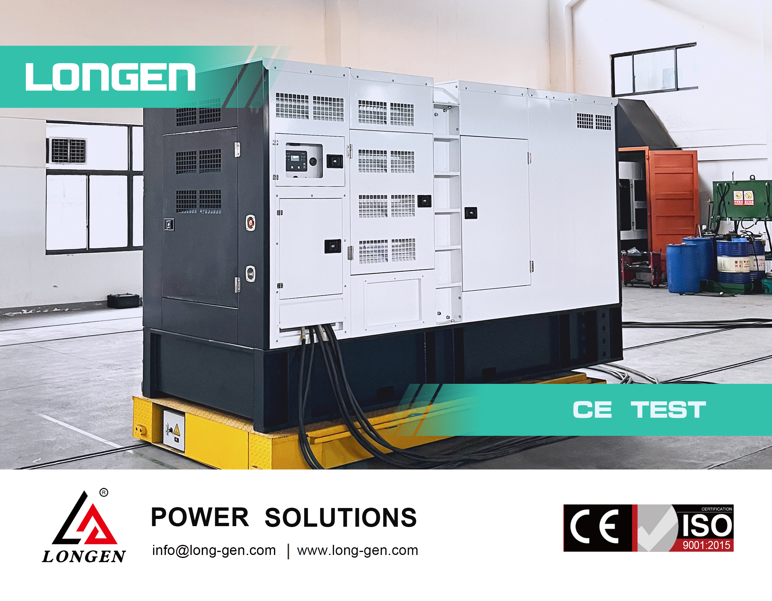 SGS Is Conducting CE Testing for Generator Sets of LONGEN POWER