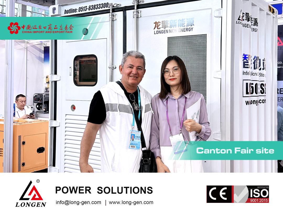 The 135th Canton Fair, Longen Power launches new energy storage products