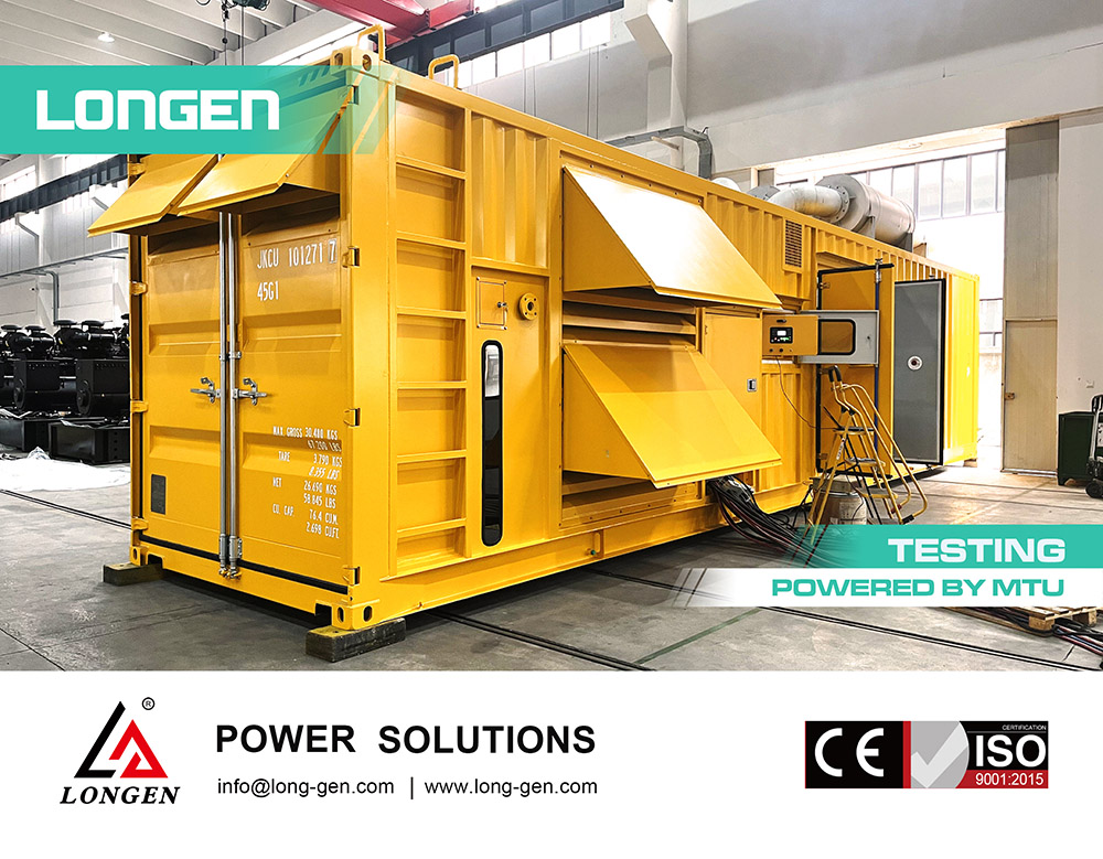 Specially customized 2250KVA container diesel generator set