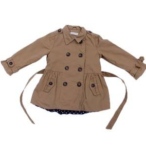 Custom new fashion boutique autumn and winter girl’s outerwear children jacket cotton fabric