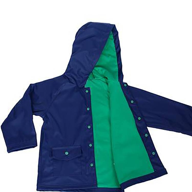 Factory Supply Infant Ski Clothes - Raincoat Rubberrized waterproof  PU quality seam welded cotton lining – Longai I&E